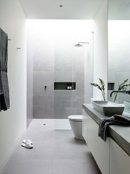reforma ducha minimalista valencia